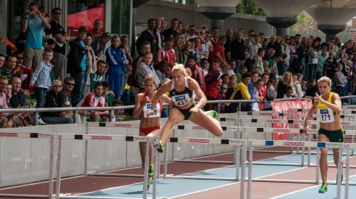 athletics sport hurdles