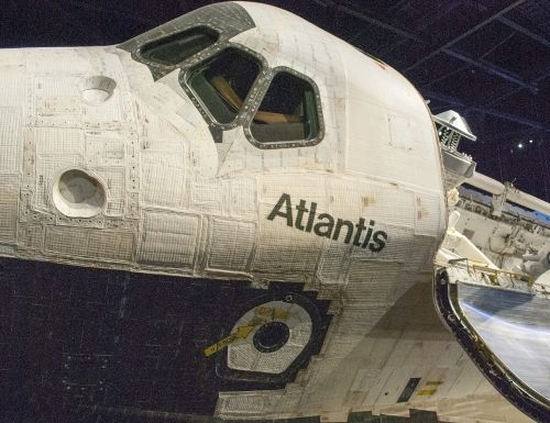 atlantis space shuttle space