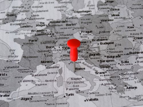 atlas map rome