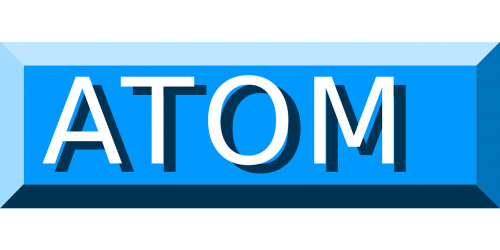 atom button feed