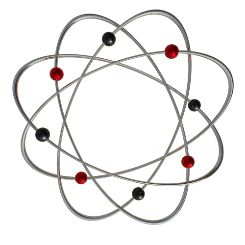 atom electrons jewellery