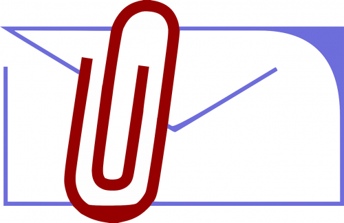 attachment envelope clip