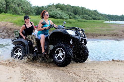 atv technique girl