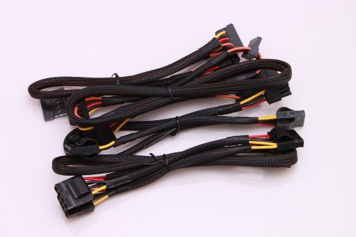 atx black cables
