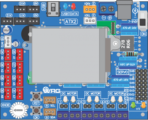 atx2 microcontroller arduino