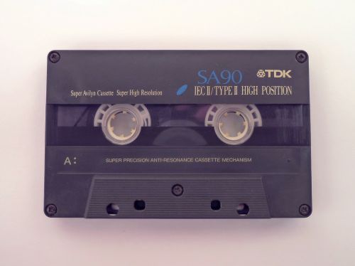 audio cassette music old