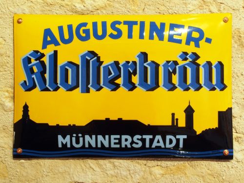 augustiner klosterbräu münnerstadt advertising