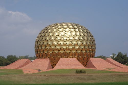 auroville golden globe