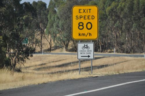 australia signs traffic