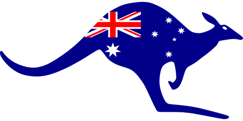australia kangaroo symbol