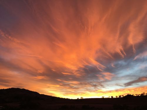 australia sunset landscape