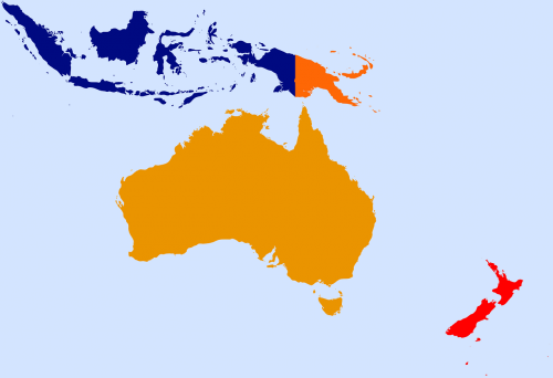 australia oceania geography