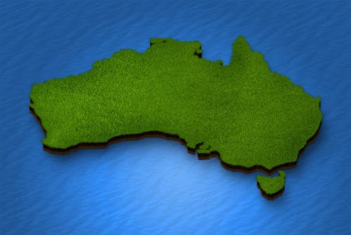 australia map geography