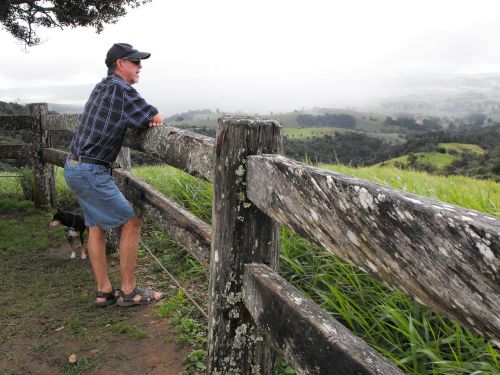 australia queensland scenery fence