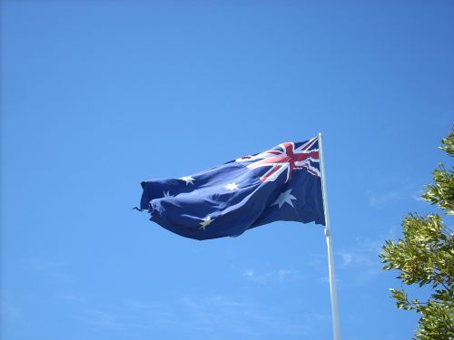 australian flag national pride flag