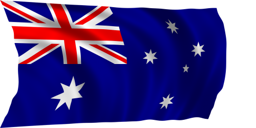 australian flag flag australia