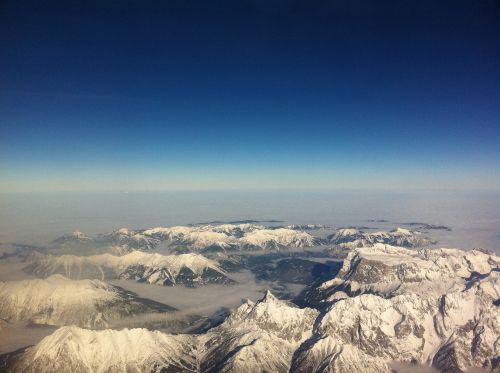 austria airplane sky