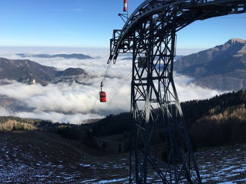 austria mountain train