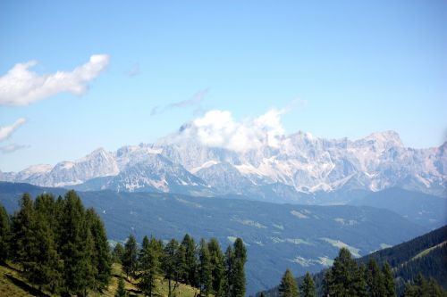 austria alps mountains summer
