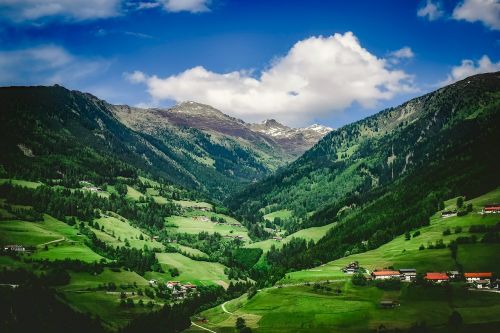 austria sky clouds