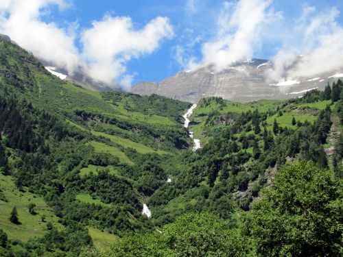 austria mountains landscape