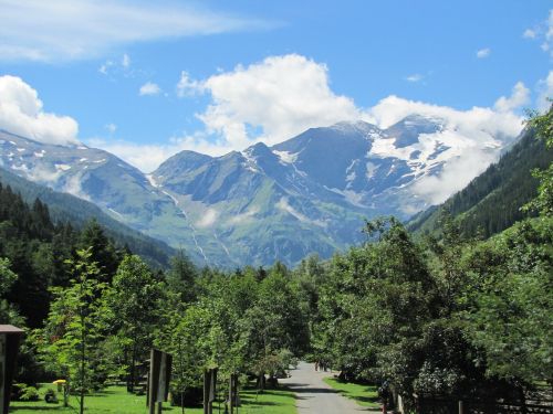 austria mountains sky