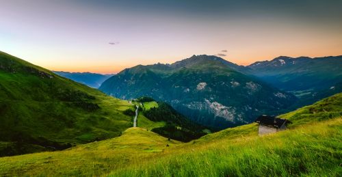 austria panorama mountains