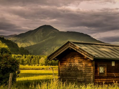 austria alpine hut kaprun