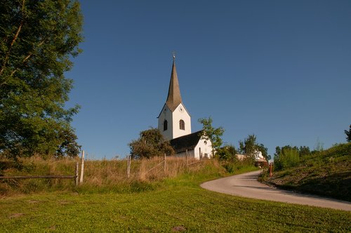 austria  church  summer