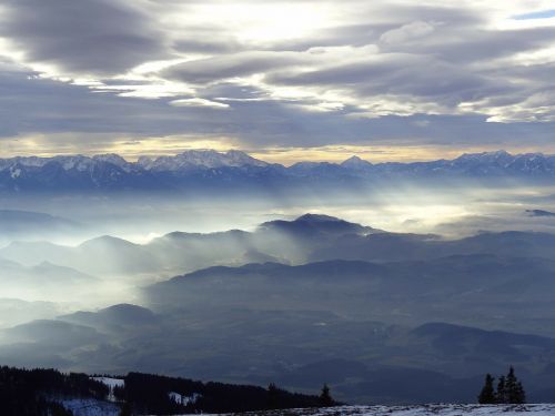 austria carinthia snow