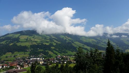 austria mountain view