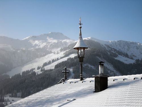 austria landscape winter