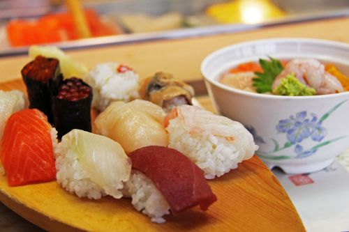 authentic sushi sashimi