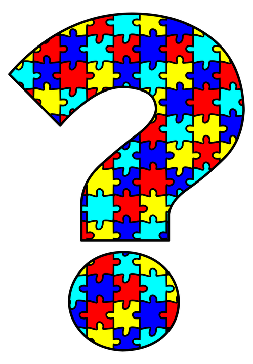autism  question mark  puzzle