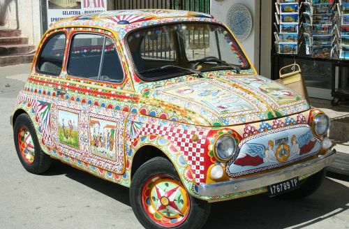 auto vehicle painted