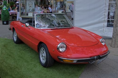 auto alfa romeo spider