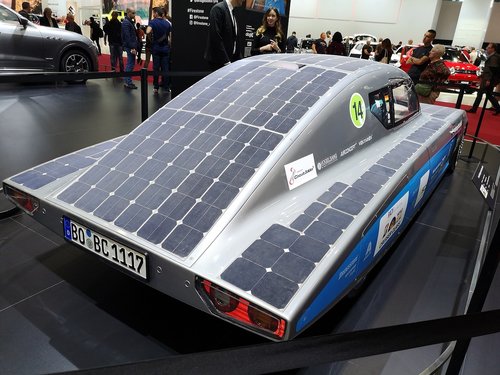 auto  solar panels  ecology