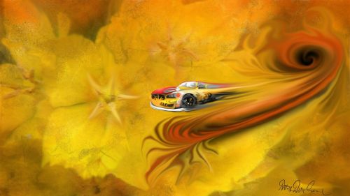 auto speed racing car