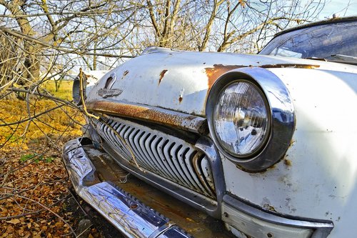 auto  rust  old