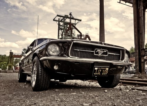 auto  oldtimer  mustang