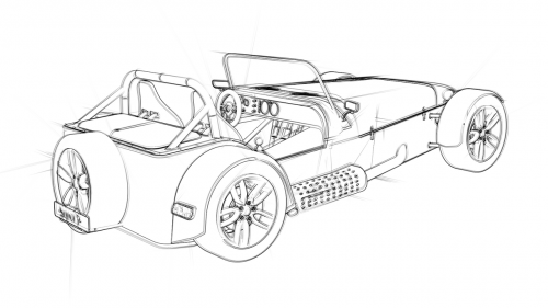 automobile 3d visualization rendering
