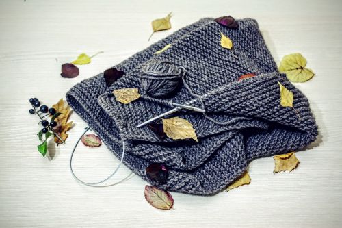 autumn knitting clothing