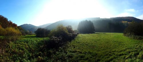 autumn eifel landscape