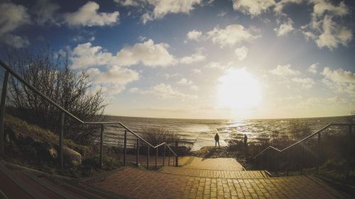 autumn sea nature