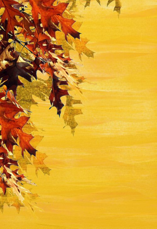 autumn background leaves