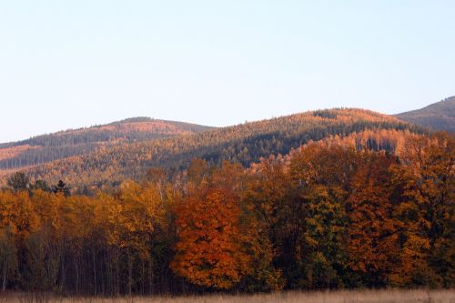 autumn mountains color