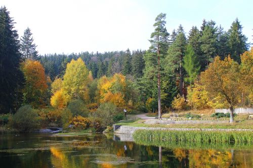 autumn landscape colors