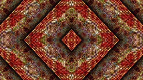 autumn  kaleidoscope art  pattern