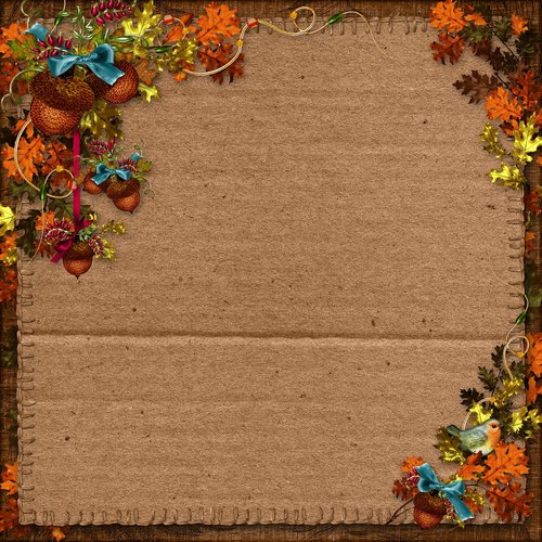 autumn  harvest  scrapbooking