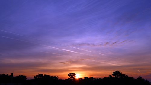 autumn  dawn  sunrise